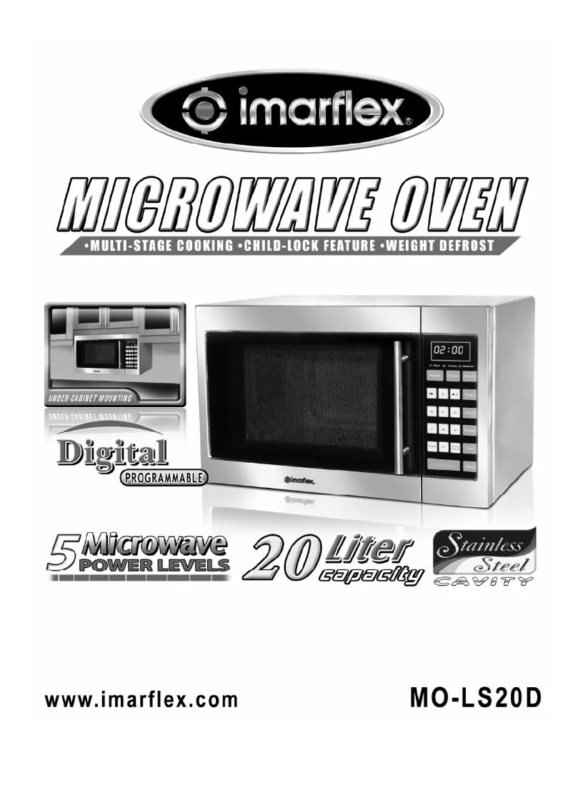 Page 1 de la notice Manuel utilisateur Imarflex MO-LS20D