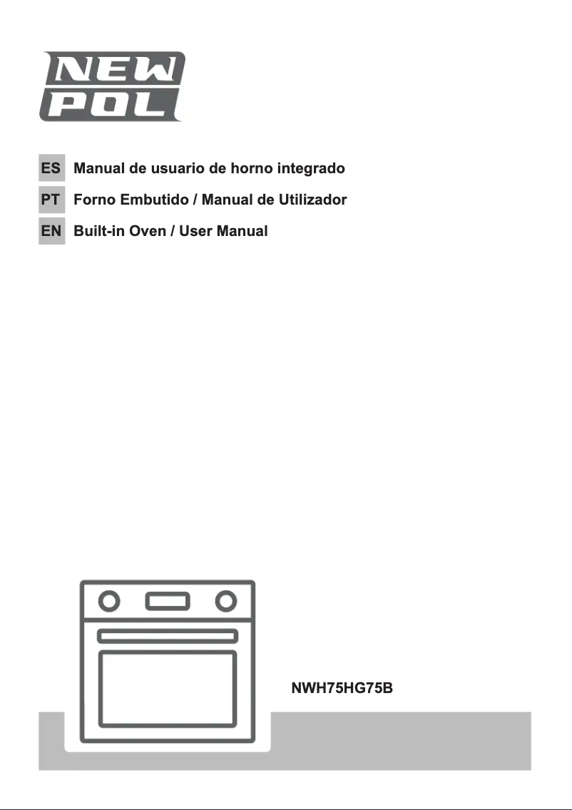 Page 1 de la notice Manuel utilisateur New Pol NWH75HG75B