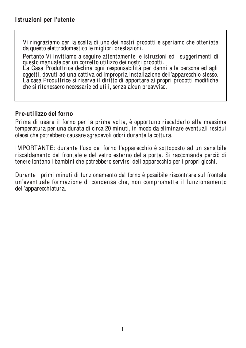 Image de la première page du manuel de l'appareil FG 1010 CIN