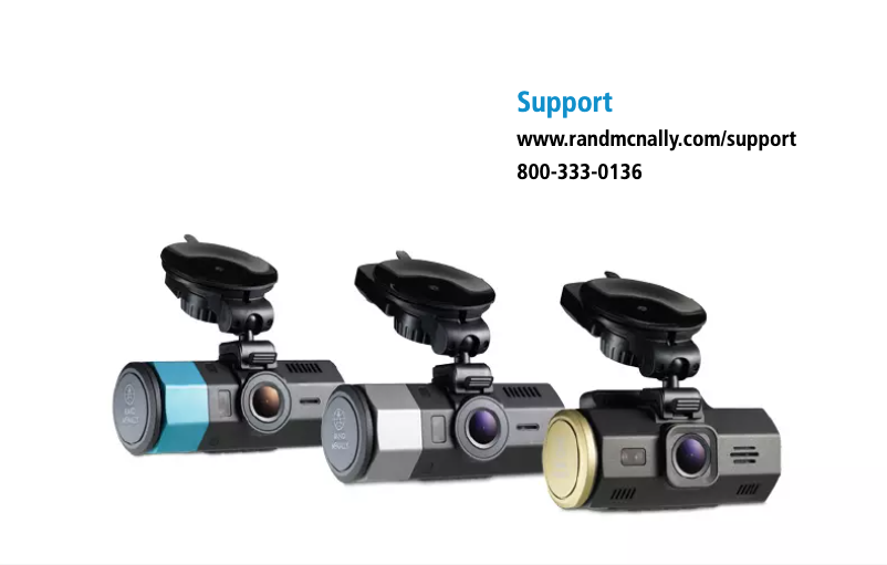 Page n°1 - Manuel utilisateur Rand McNally DashCam 200