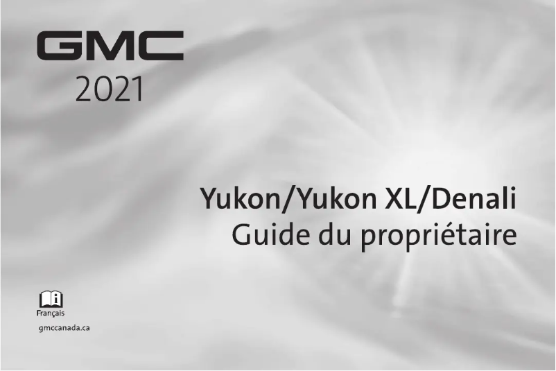 Page 1 de la notice Manuel utilisateur GMC Yukon (2021)