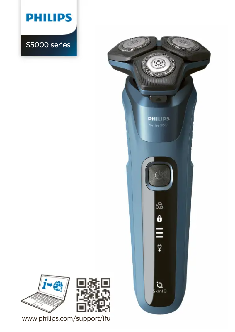 Page n°1 - Manuel utilisateur Philips Series 5000 S5585