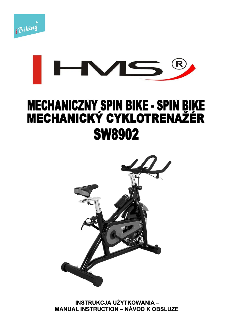 Page n°1 - Manuel utilisateur HMS Premium SW8902N