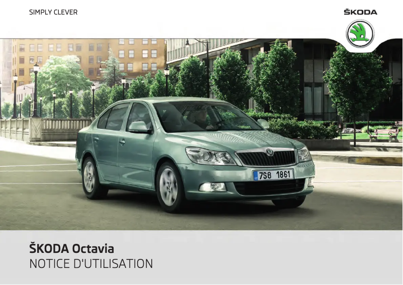 Image de la première page du manuel de l'appareil Octavia (2011)
