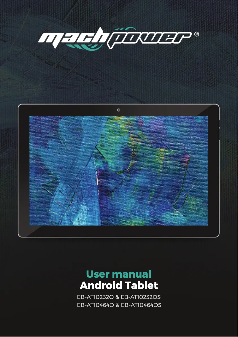 Page n°1 - Manuel utilisateur Mach Power EB-AT10232OS