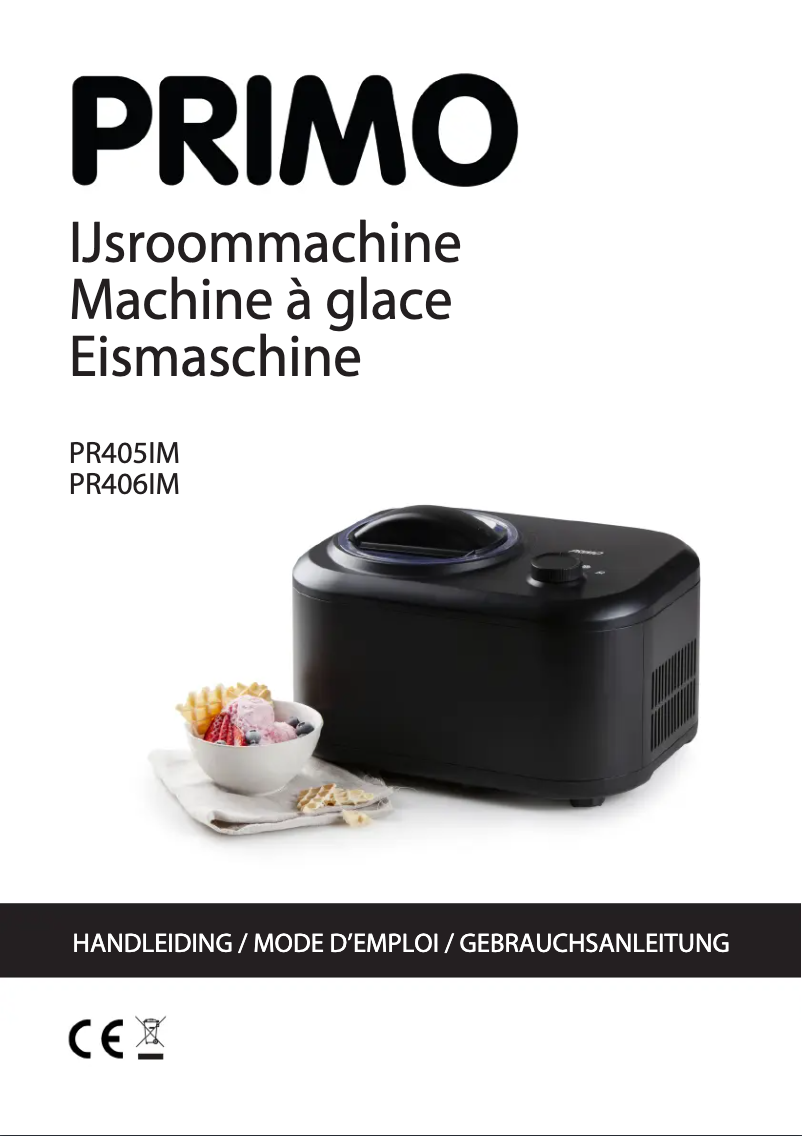 Page n°1 - Manuel utilisateur Primo PR406IM
