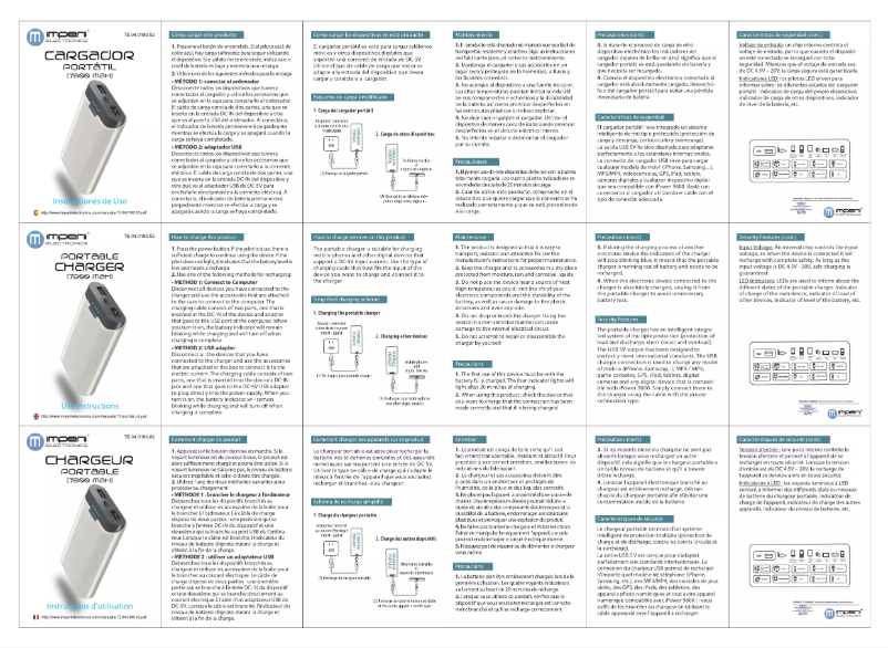 Page 1 de la notice Manuel utilisateur Imperii Electronics TE.04.0180.02