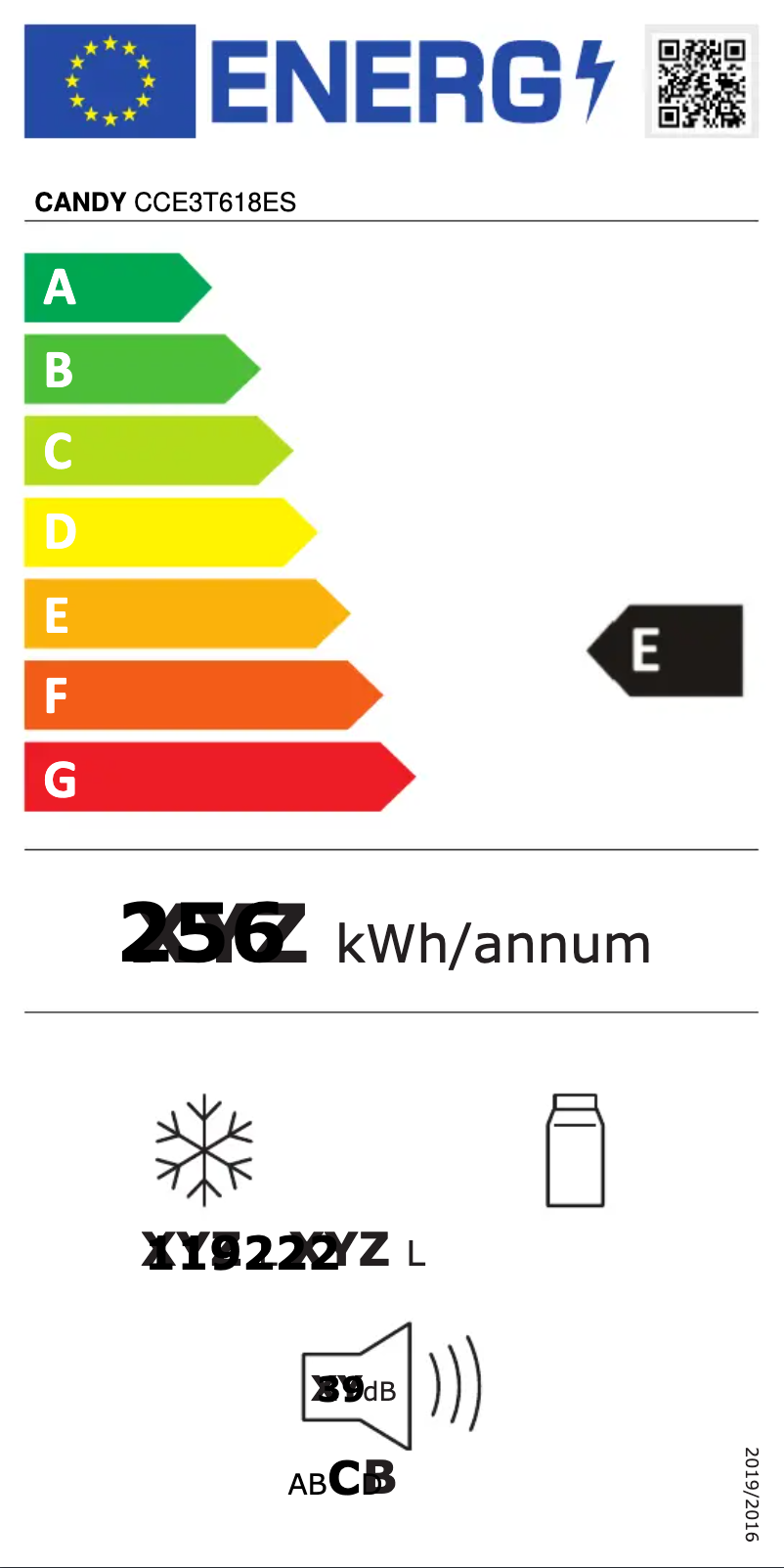 Image de la première page du manuel de l'appareil CCE3T618ES