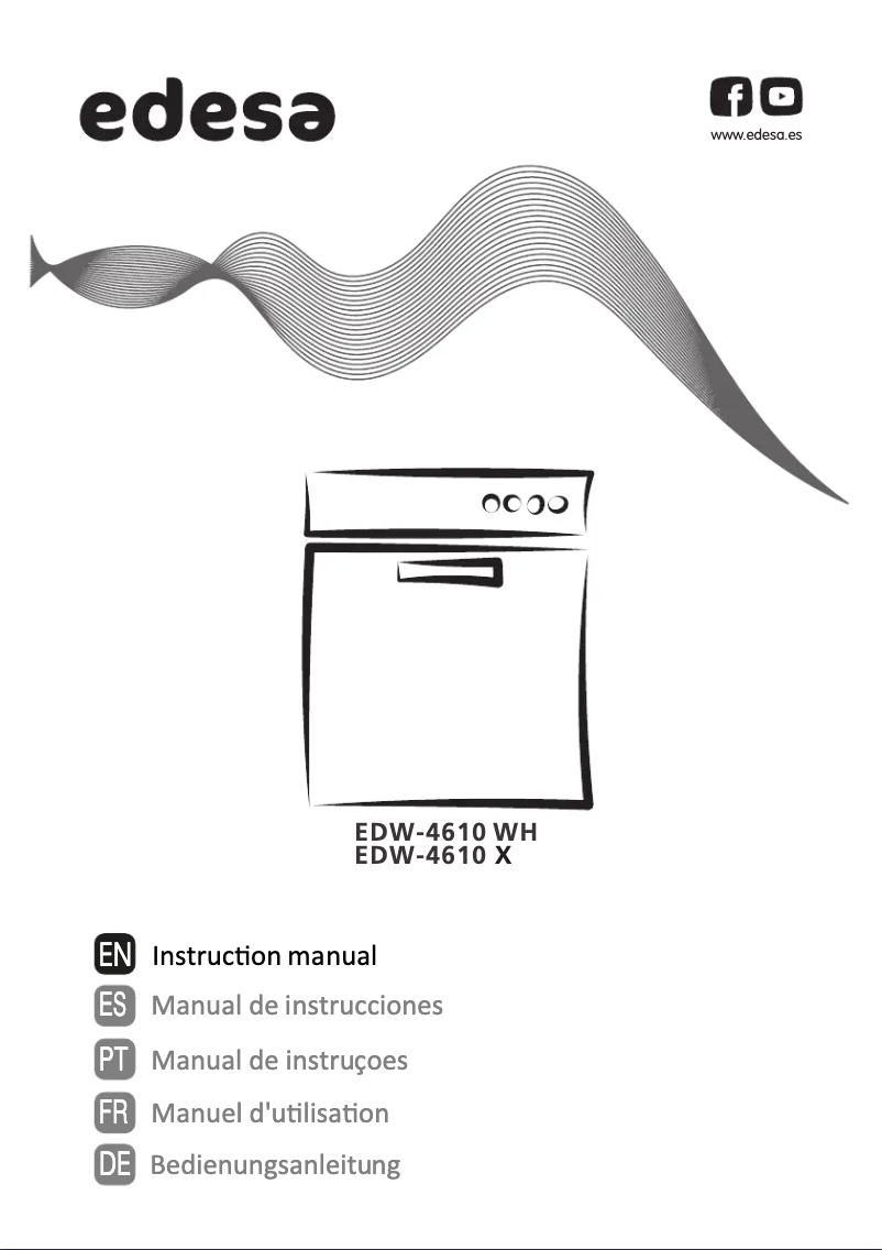Page n°1 - Manuel utilisateur Edesa EDW-4610 X