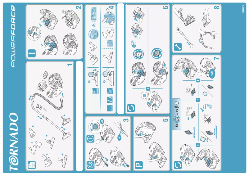 Page 1 de la notice Manuel utilisateur Tornado TOPF65BR