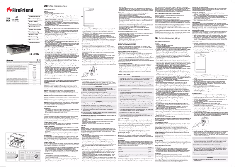 Page n°1 - Manuel utilisateur FireFriend BQ-6395DU