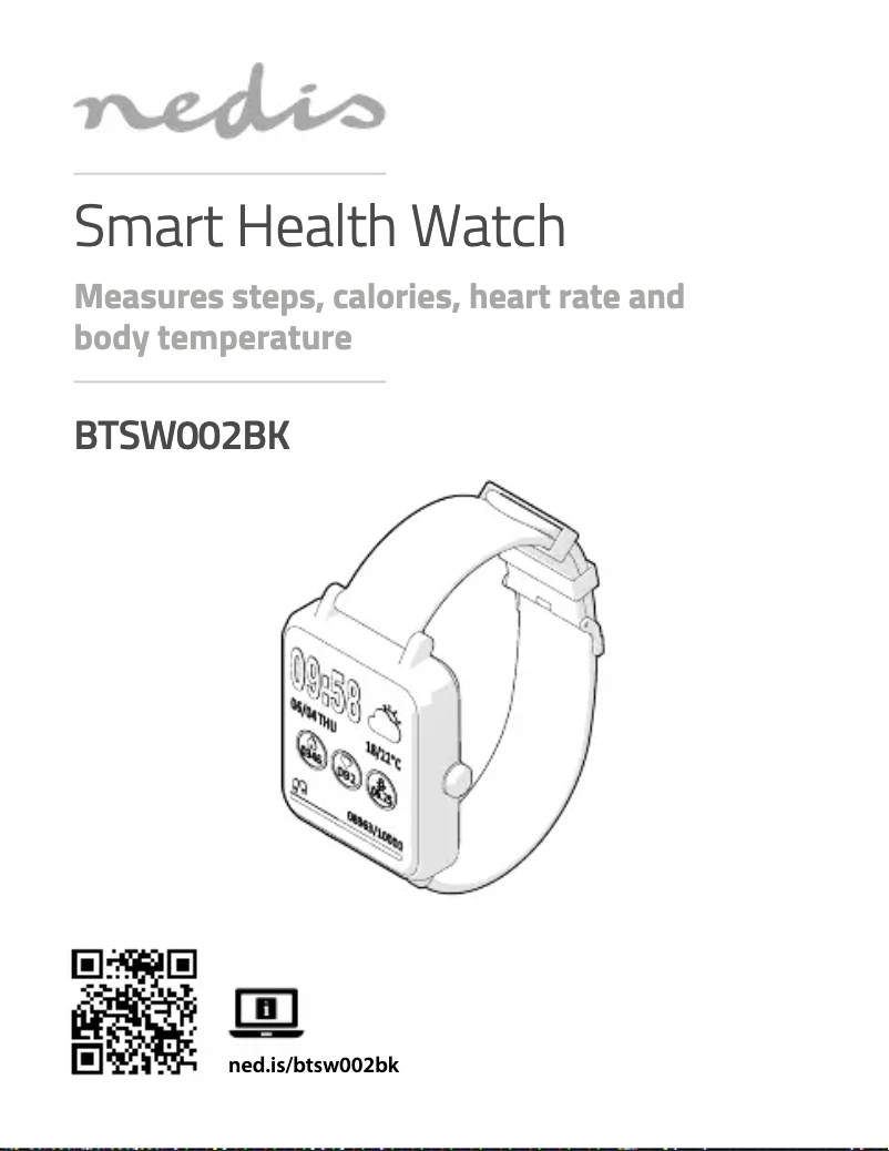 Page 1 of the manual User Manual Nedis BTSW002BK