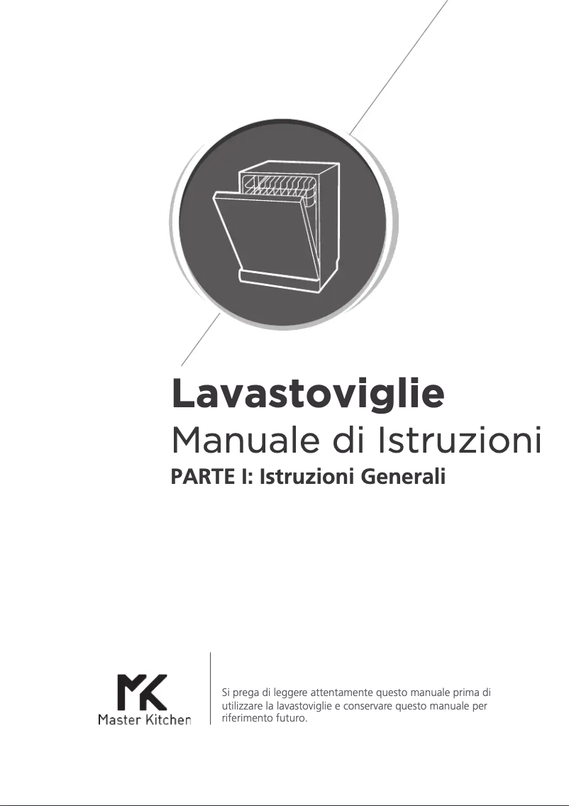 Page n°1 - Manuel utilisateur Master Kitchen MKDW FI6E8316 EHT C