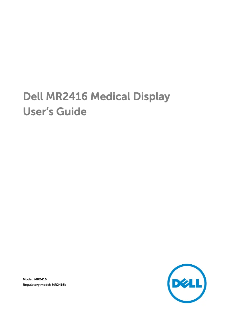 Image de la première page du manuel de l'appareil MRJ9P