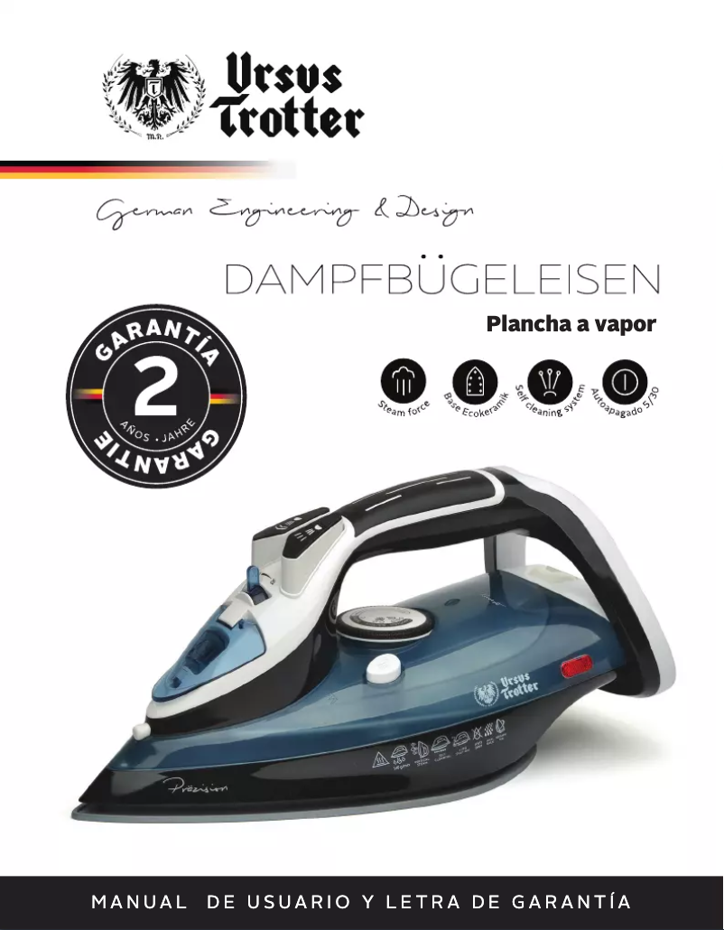 Page 1 de la notice Manuel utilisateur Ursus Trotter UT-KERAMIK TOP