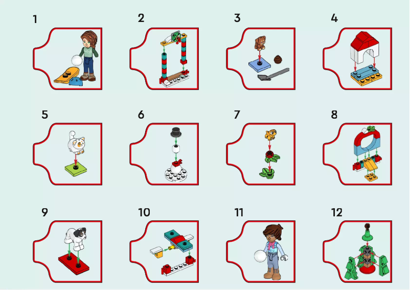 First page image of the manual for Friends 41758