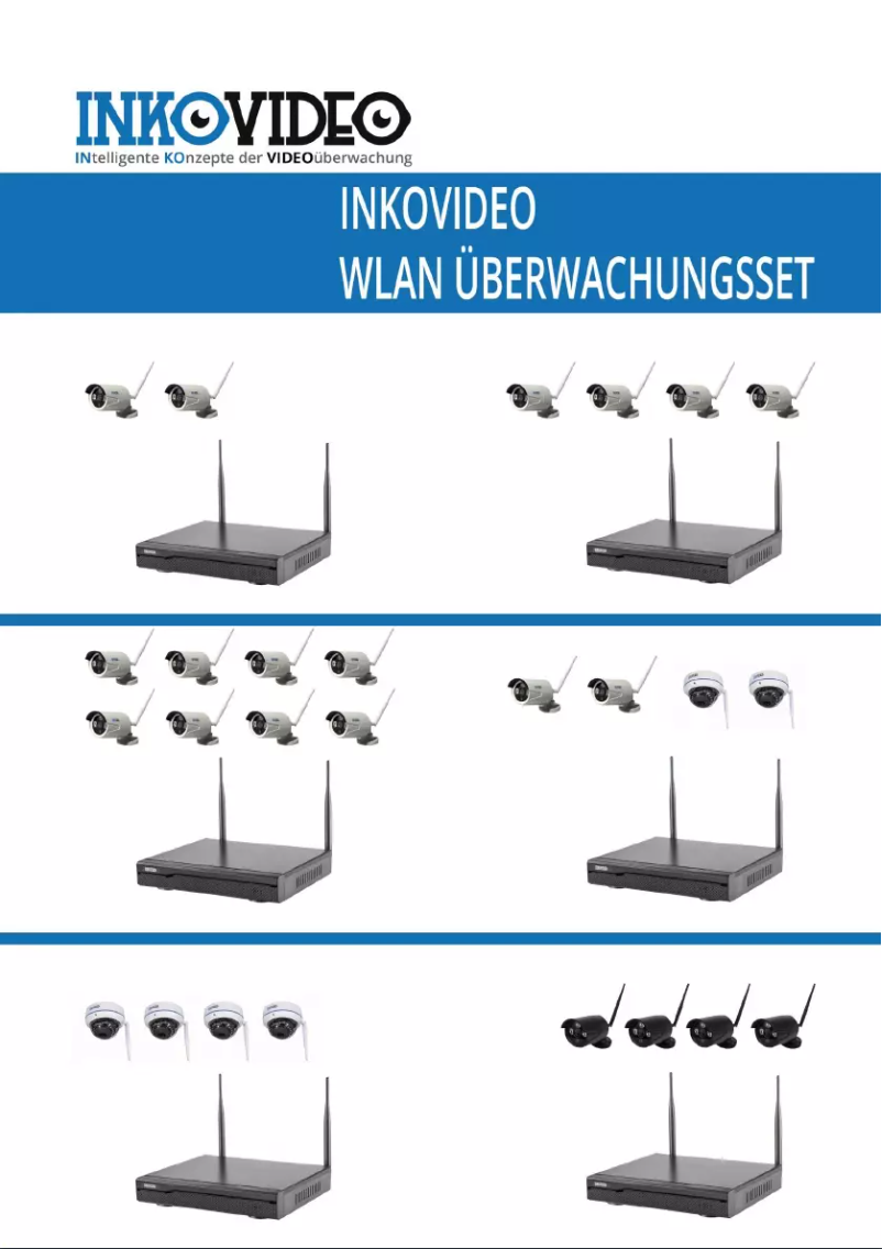 Page n°1 - Manuel utilisateur Inkovideo INKO-8-2M