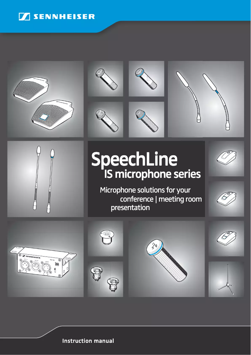 Page n°1 - Manuel utilisateur Sennheiser MEG 14-40-L II B