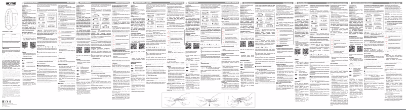 Page 1 de la notice Manuel utilisateur Acme ACT202