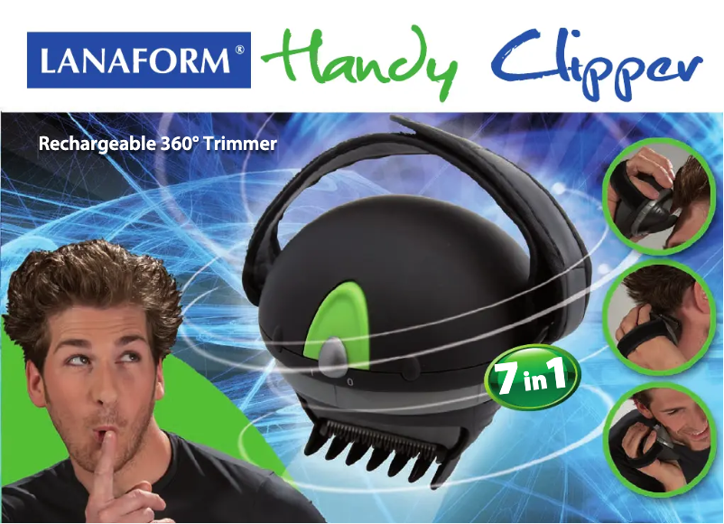 Página 1 del manual Manual de usuario Lanaform Handy Clipper