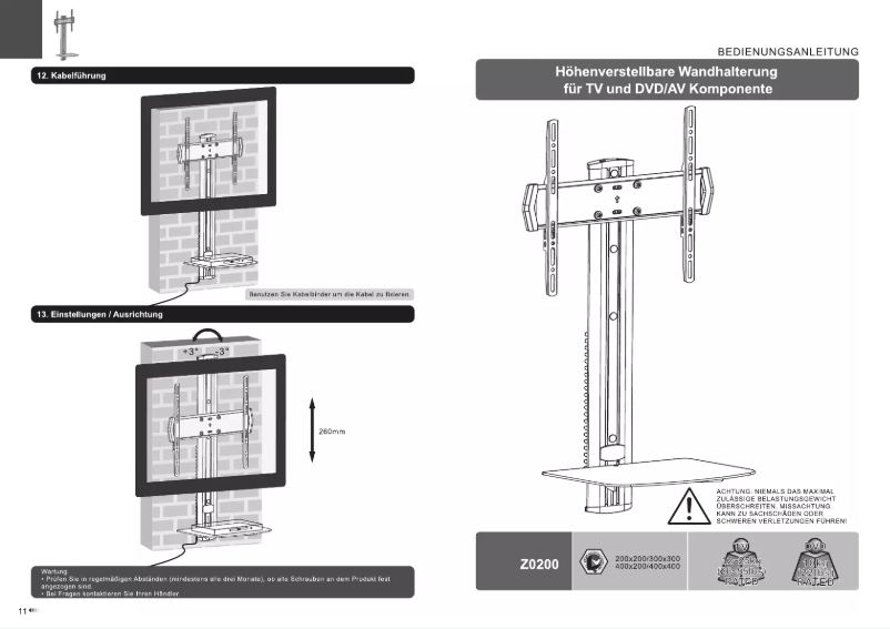 Page 1 of the manual User Manual Ricoo Z0200