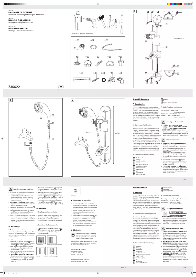Page 1 de la notice Manuel utilisateur Miomare IAN 66331
