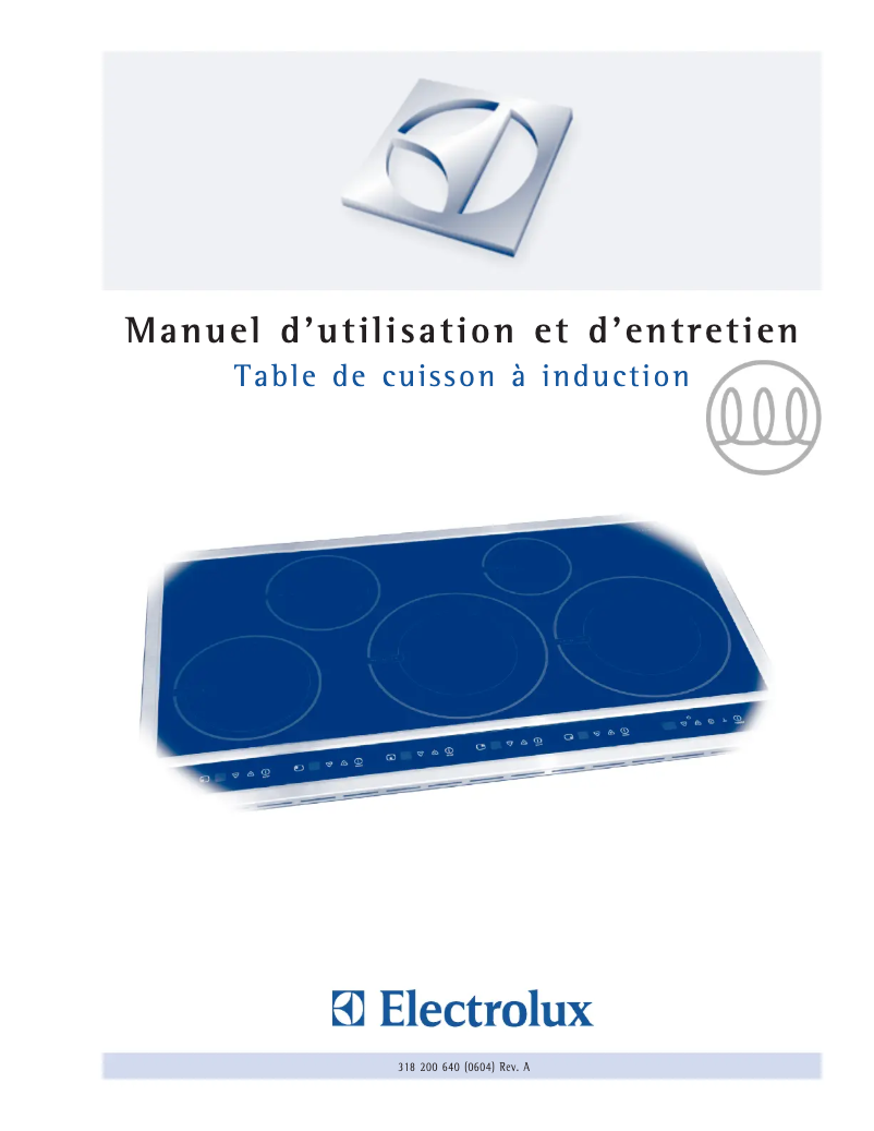 Page 1 de la notice Manuel utilisateur Electrolux ICON E36IC75FSS