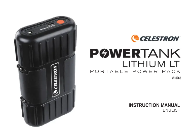 Image de la première page du manuel de l'appareil PowerTank 17