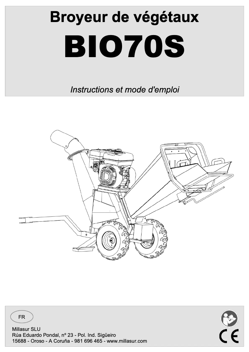 Page n°1 - Manuel utilisateur Anova BIO70S