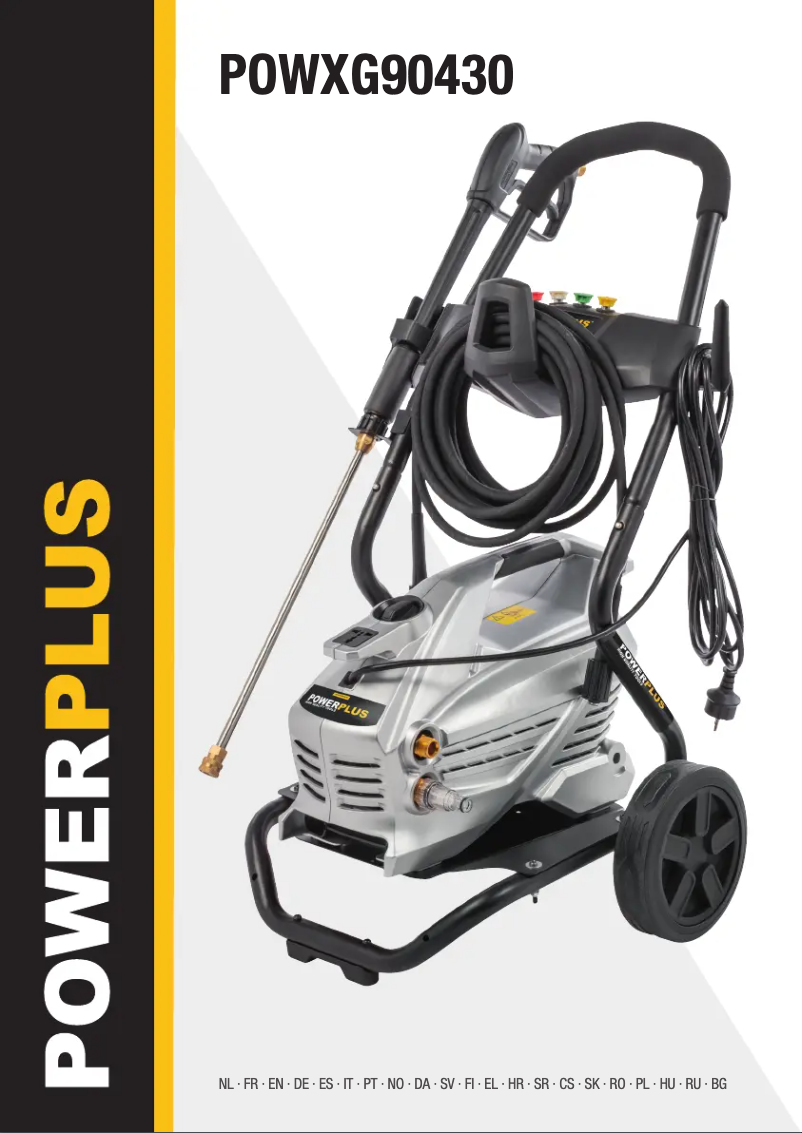 Page n°1 - Manuel utilisateur PowerPlus POWXG90430