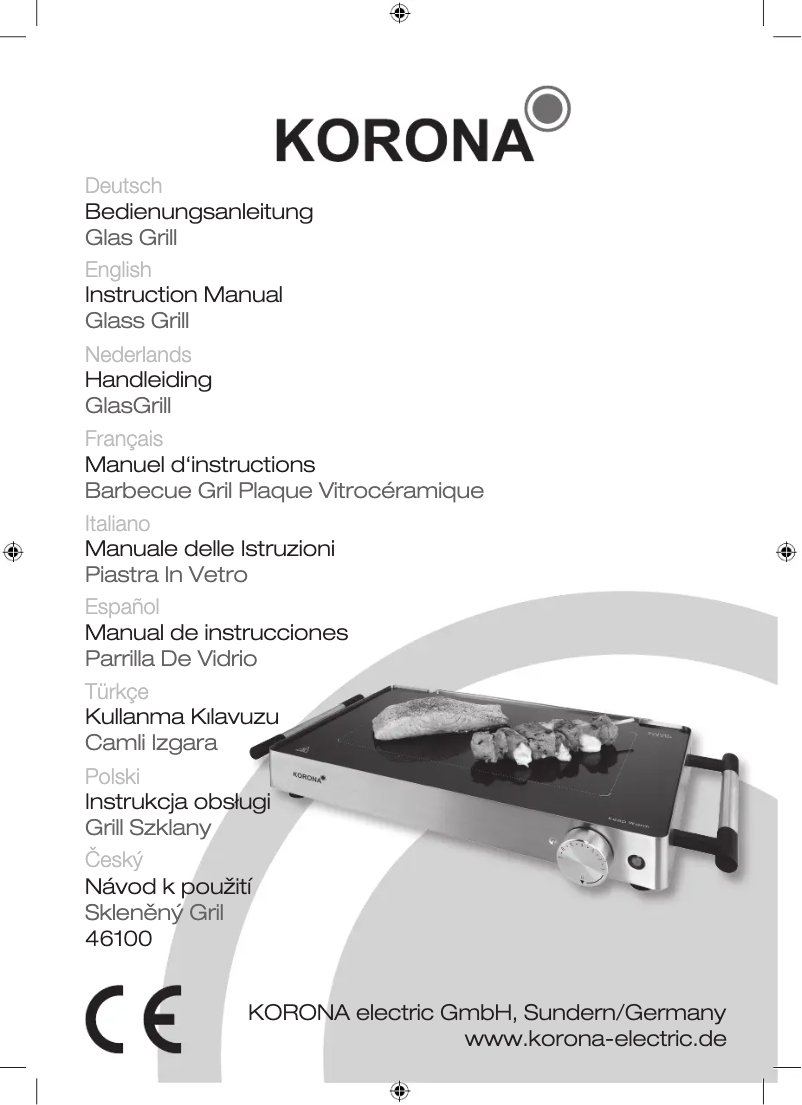 Página 1 del manual Manual de usuario Korona 46100