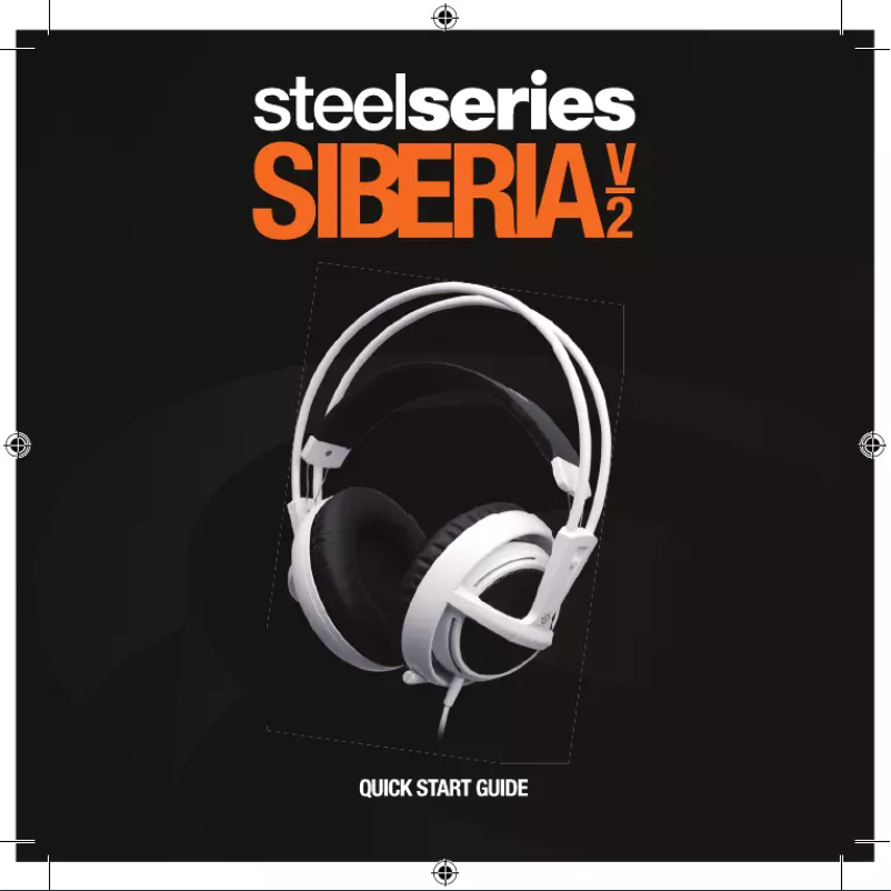 Page n°1 - Manuel utilisateur Steelseries Siberia v2