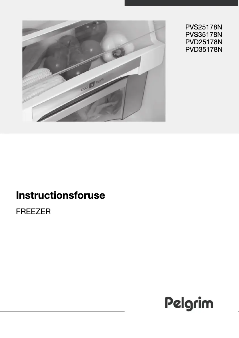Page 1 de la notice Manuel utilisateur Pelgrim PVD35178N
