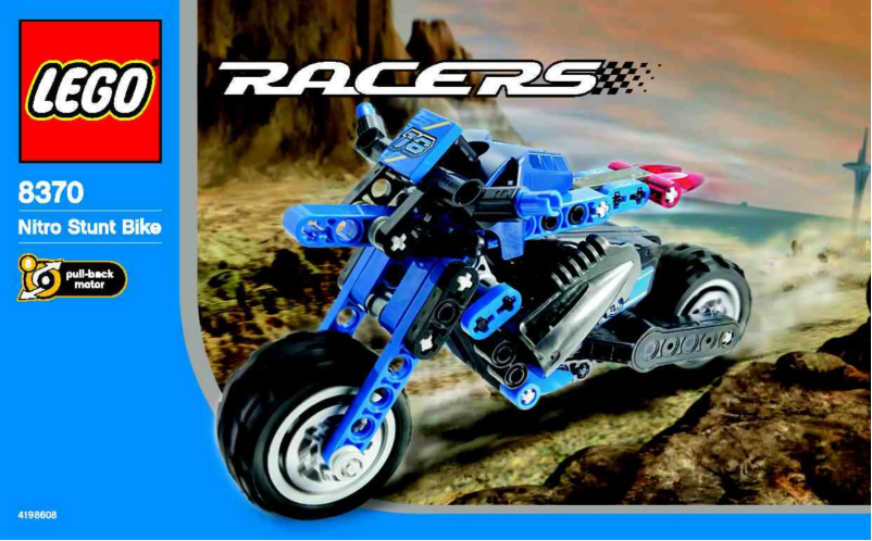 Page 1 de la notice Manuel utilisateur Lego Nitro Stunt Bike