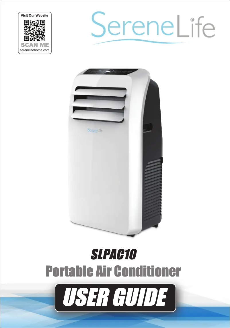 Página 1 del manual Manual de usuario SereneLife SLPAC10