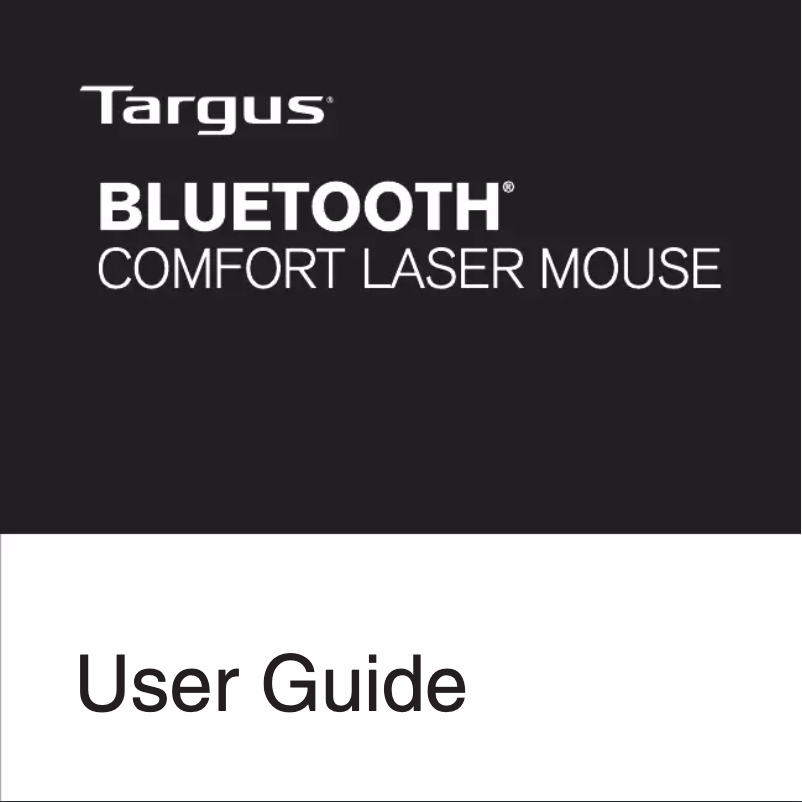 Page 1 de la notice Manuel utilisateur Targus AMB09US