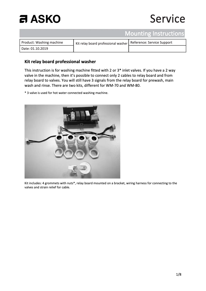 Image de la première page du manuel de l'appareil WMC743VS