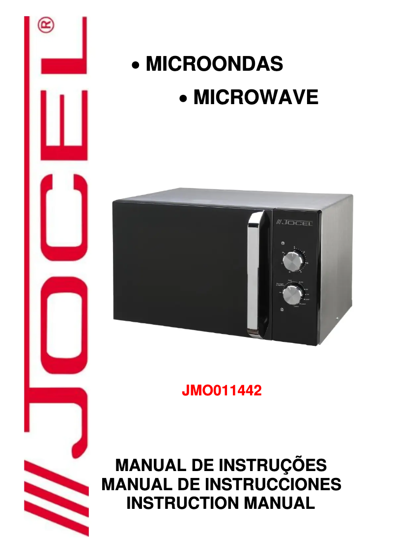 Image de la première page du manuel de l'appareil JMO011442