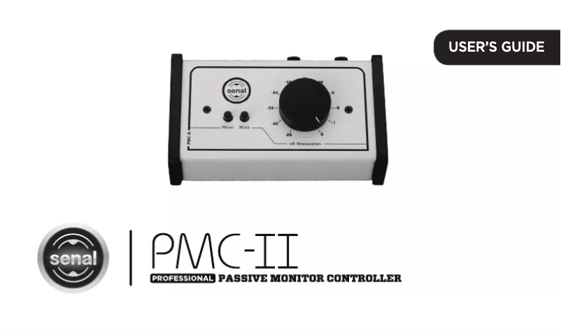 Page n°1 - Manuel utilisateur Senal PMC-II