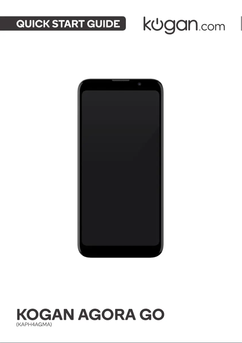 Image de la première page du manuel de l'appareil KAPH4AGMA