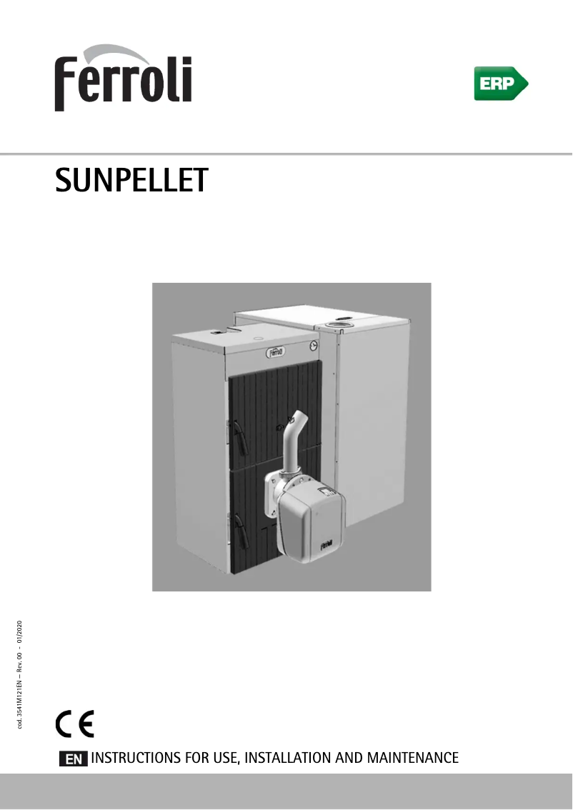 Page n°1 - Manuel utilisateur Ferroli Sun Pellet