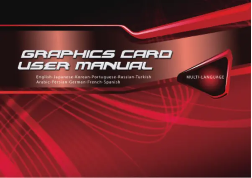 Image de la première page du manuel de l'appareil NR9600GTE-512QX-F