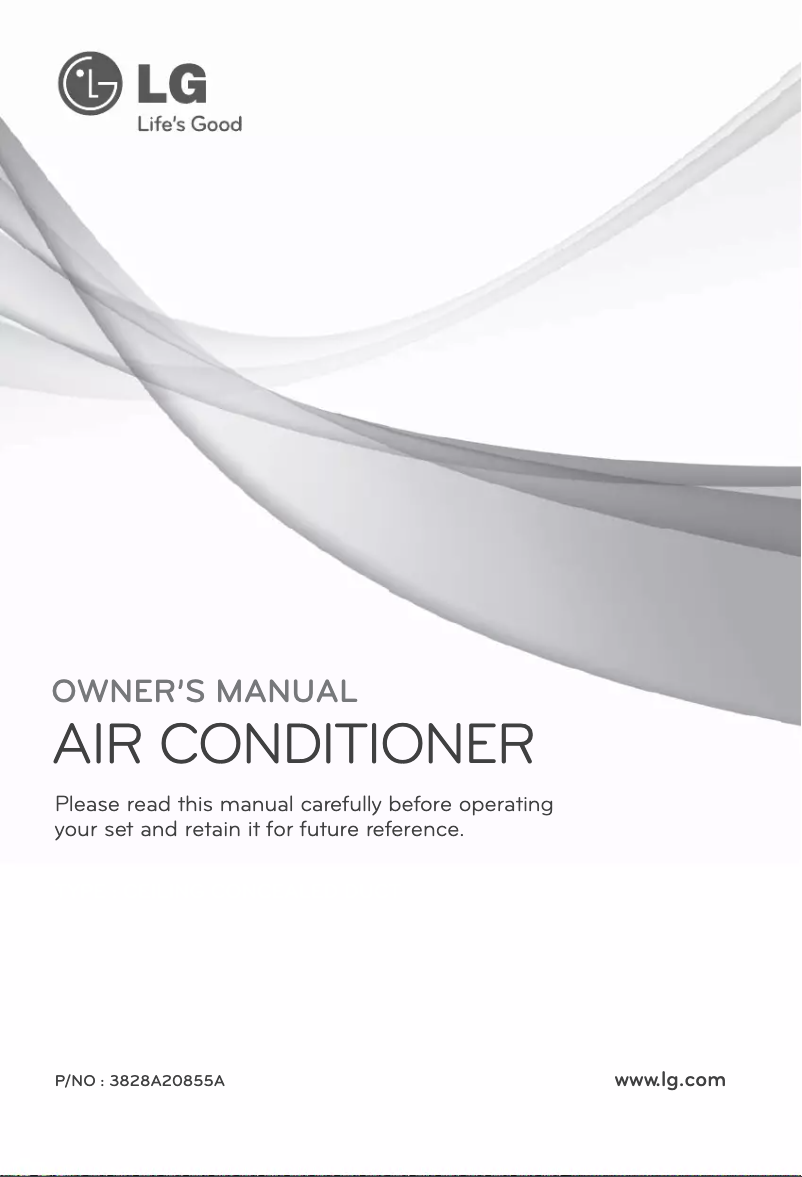 Page 1 de la notice Manuel utilisateur LG ASNH306DGM0