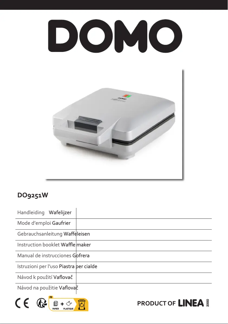 Page 1 de la notice Manuel utilisateur Domo DO9251W