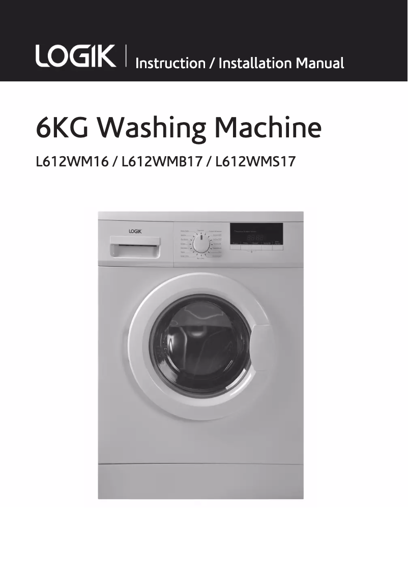 Image de la première page du manuel de l'appareil L612WMS17