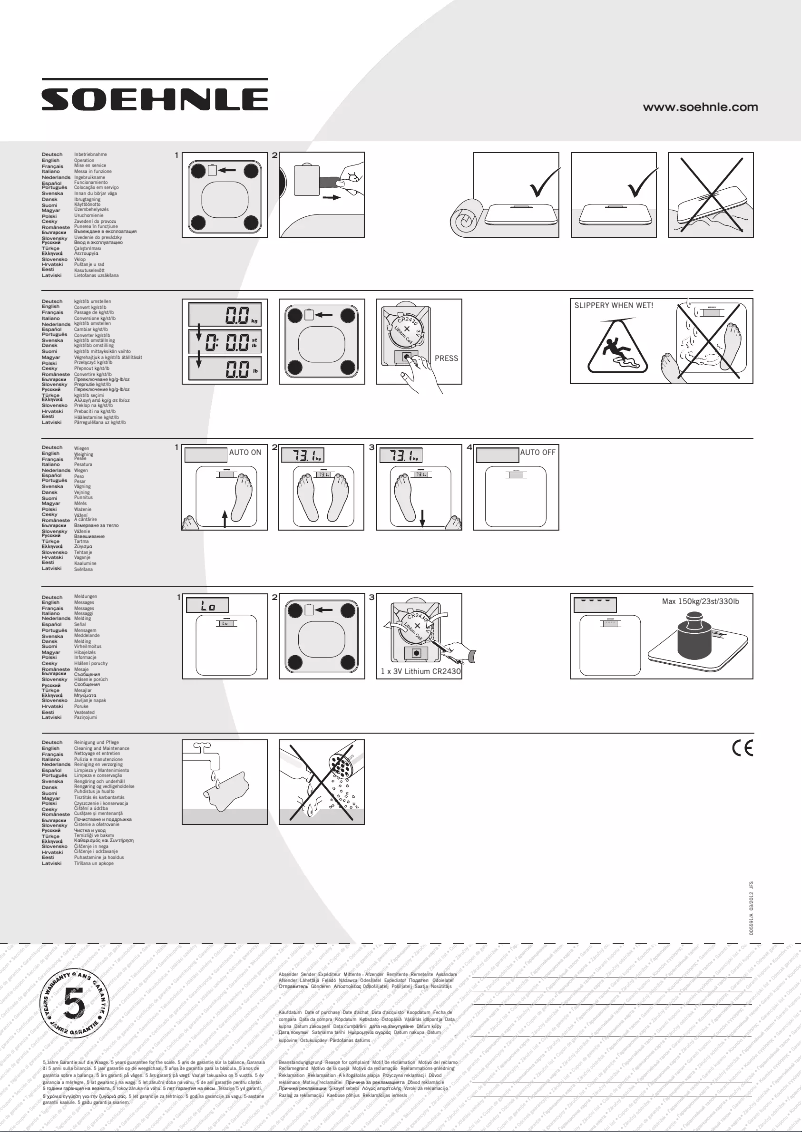 Image de la première page du manuel de l'appareil Soft Comfort 63331 6