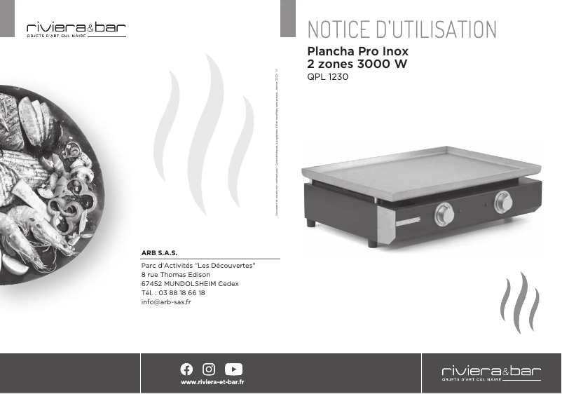 Image de la première page du manuel de l'appareil QPL1230