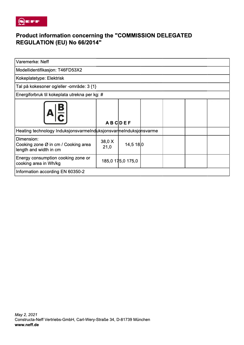 Image de la première page du manuel de l'appareil T46FD53X2
