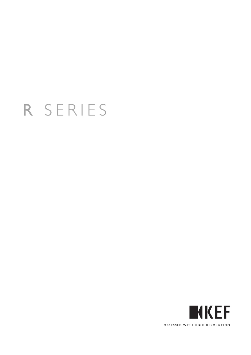 Page n°1 - Brochure KEF R8a