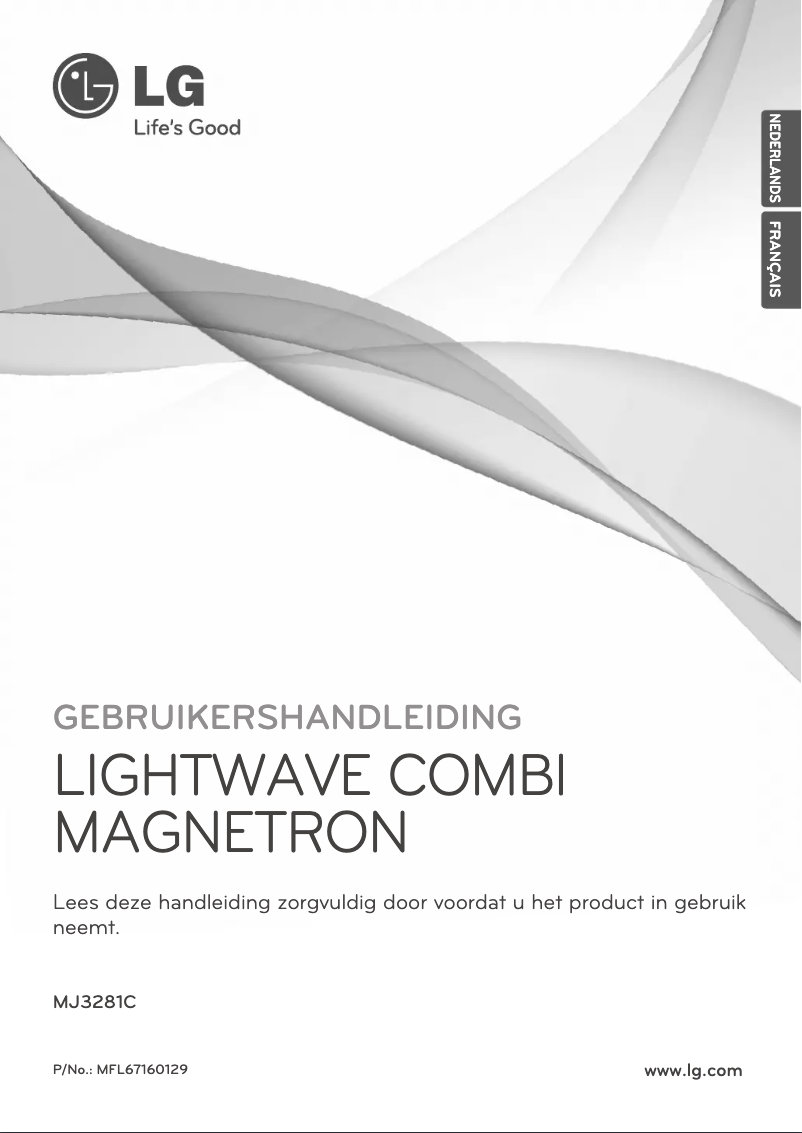 Page 1 de la notice Manuel utilisateur LG MJ3281C